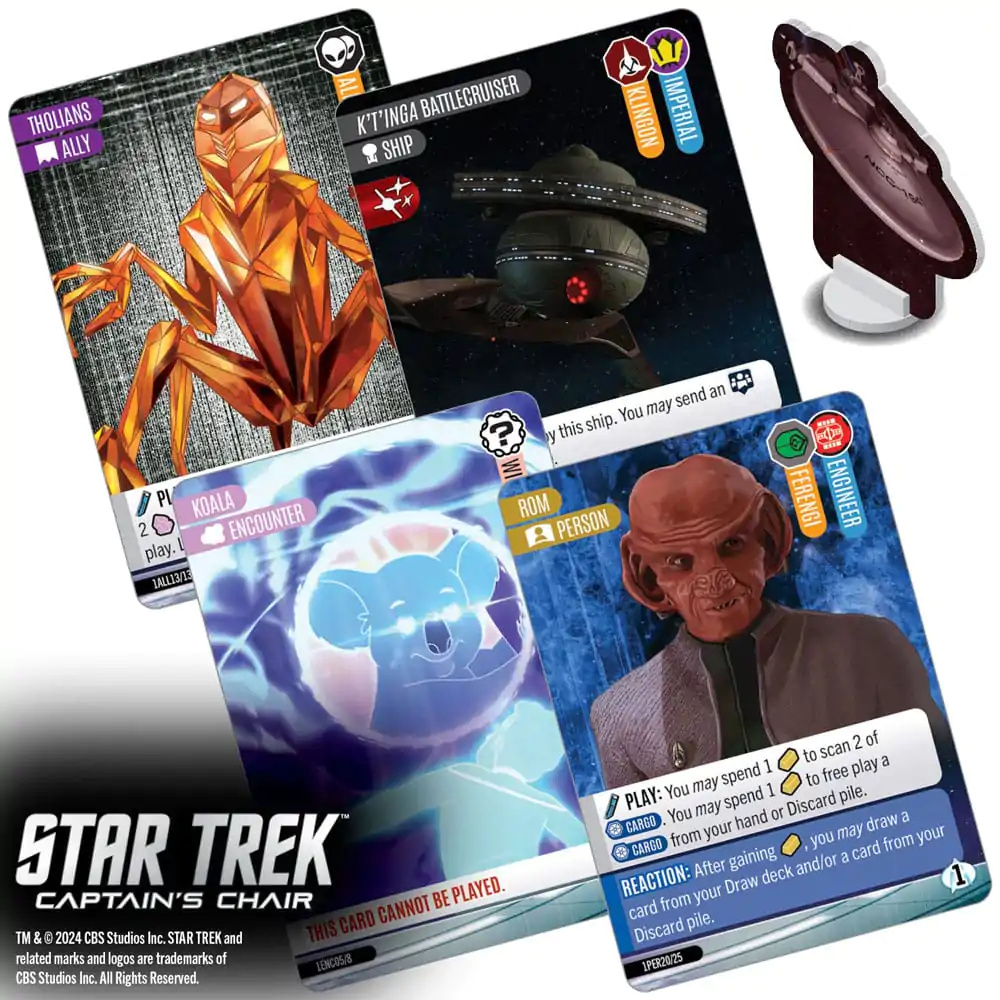 Star Trek: Captain's Chair Card Game *English Version* product photo