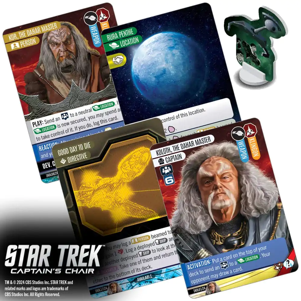 Star Trek: Captain's Chair Card Game *English Version* product photo