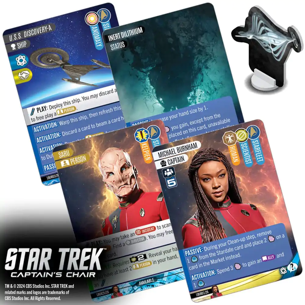 Star Trek: Captain's Chair Card Game *English Version* product photo