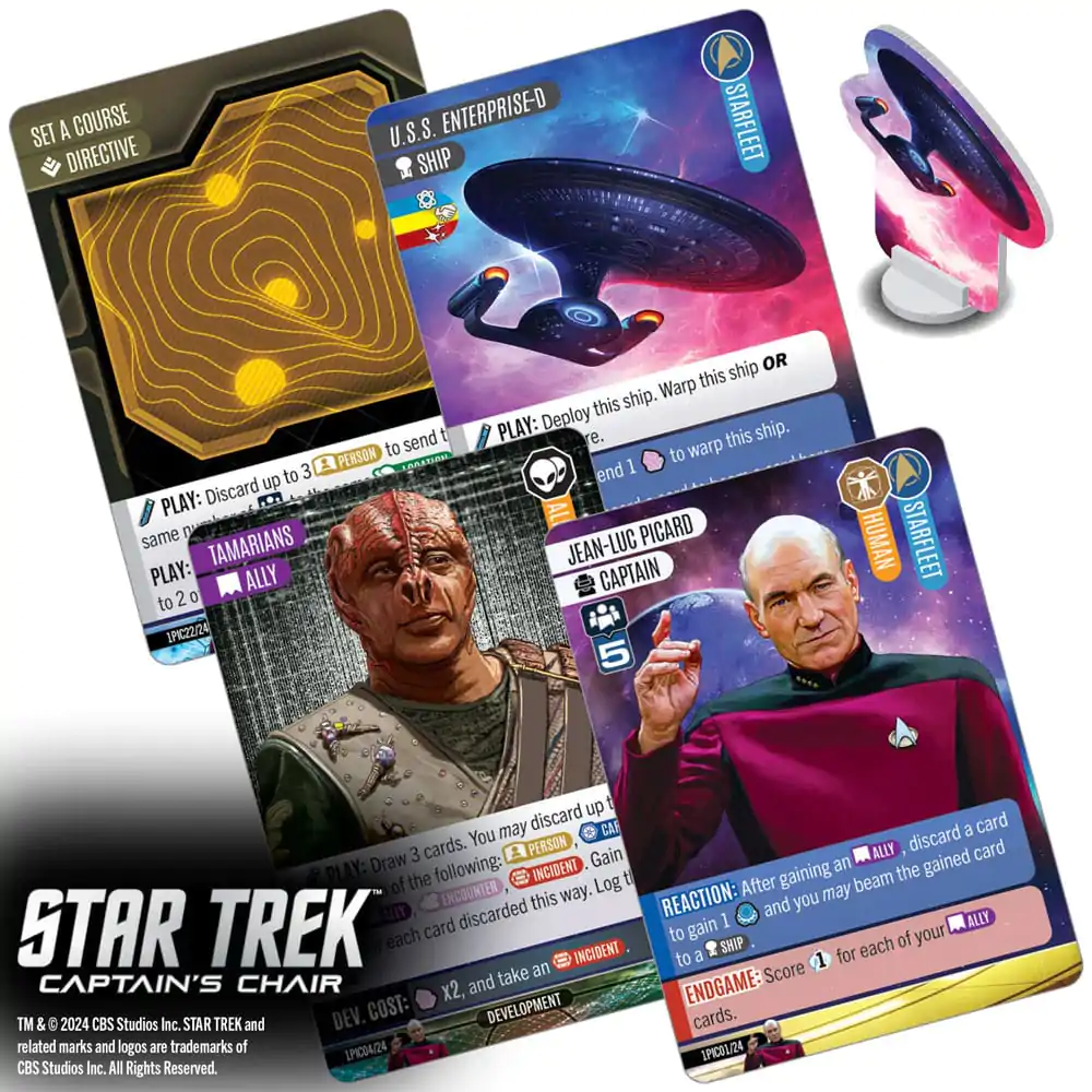 Star Trek: Captain's Chair Card Game *English Version* product photo