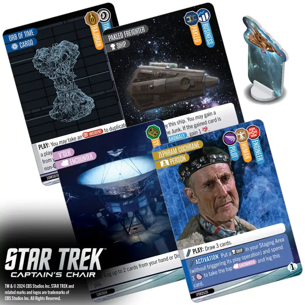 Star Trek: Captain's Chair Card Game *English Version* product photo