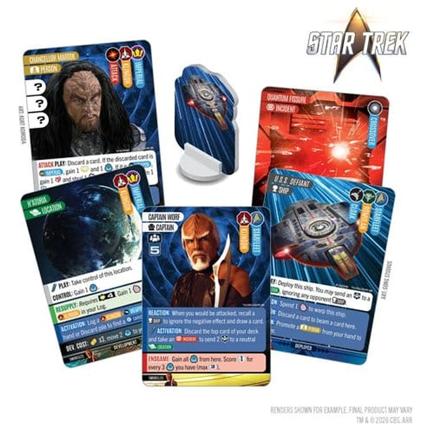 Star Trek: Captain's Chair Card Game: Duty and Honor *English Version* product photo