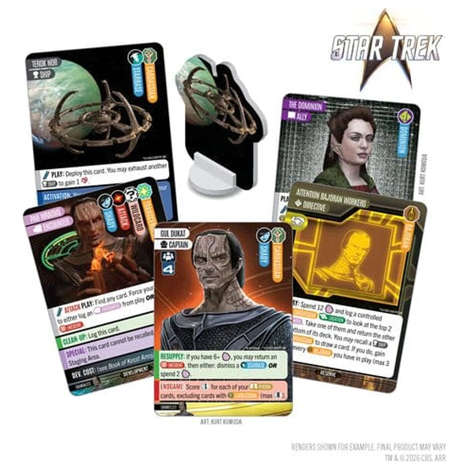 Star Trek: Captain's Chair Card Game: Duty and Honor *English Version* product photo