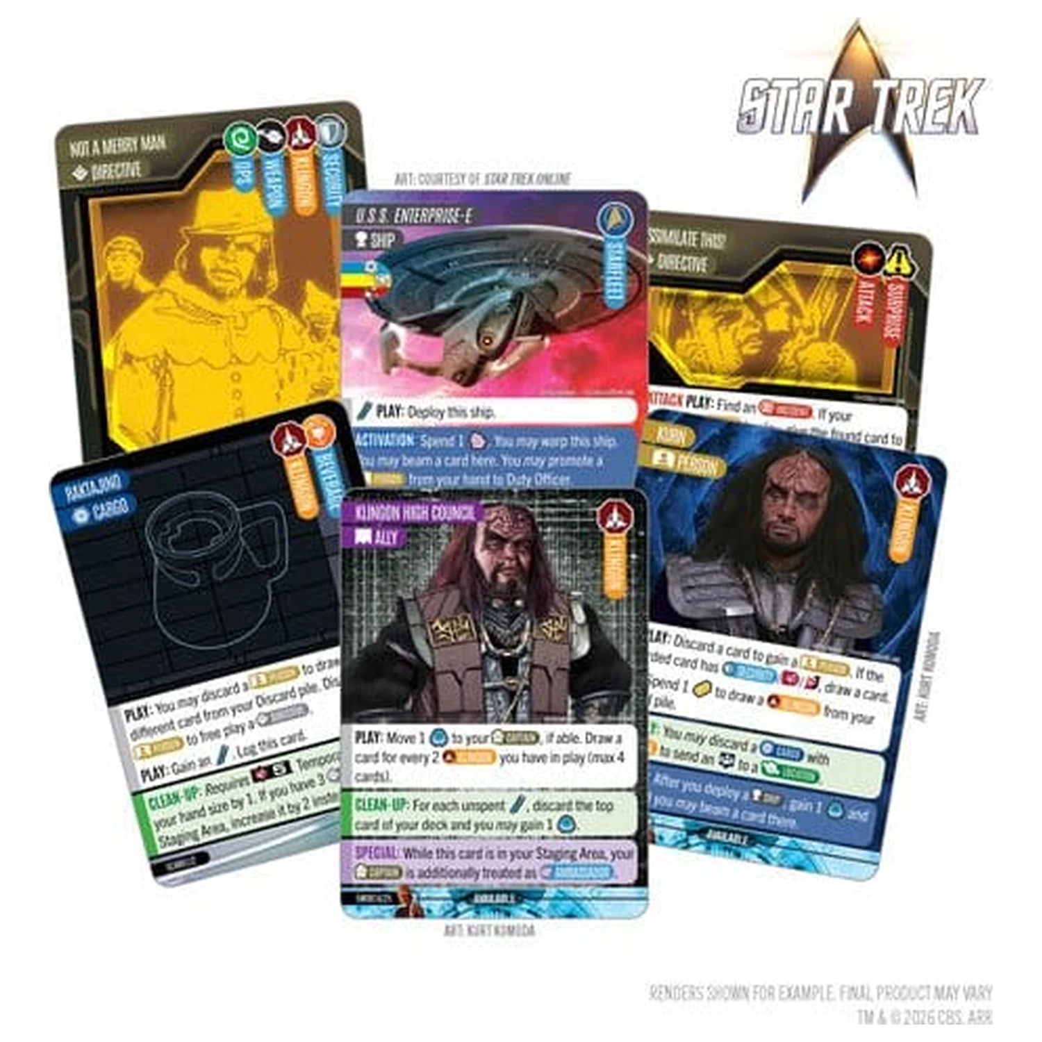 Star Trek: Captain's Chair Card Game: Duty and Honor *English Version* product photo