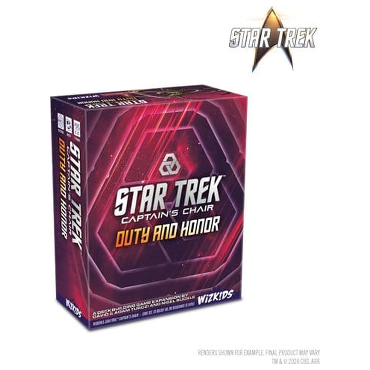 Star Trek: Captain's Chair Card Game: Duty and Honor *English Version* product photo
