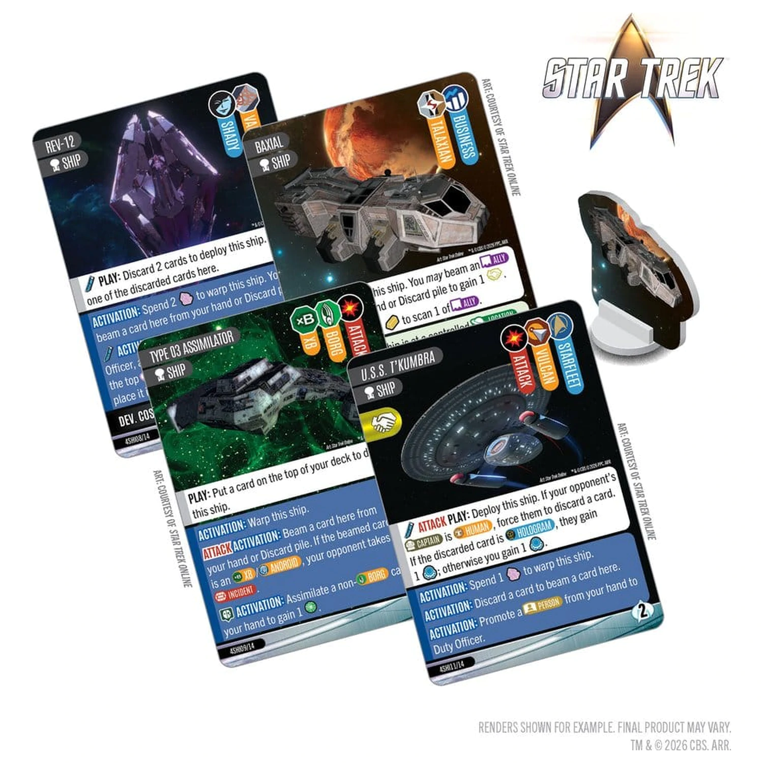 Star Trek: Captain's Chair Card Game: Resistance is Futile *English Version* product photo
