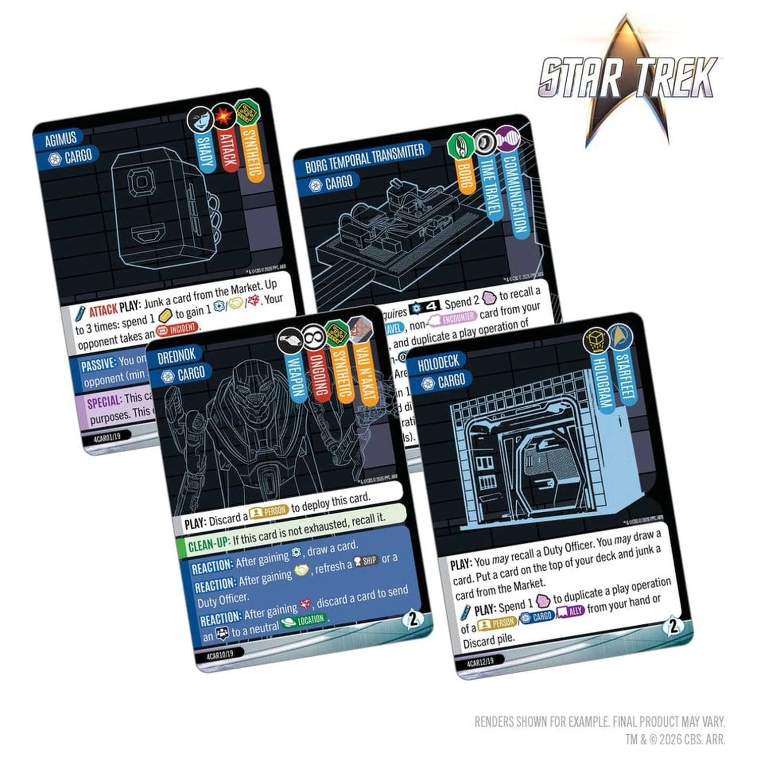 Star Trek: Captain's Chair Card Game: Resistance is Futile *English Version* product photo