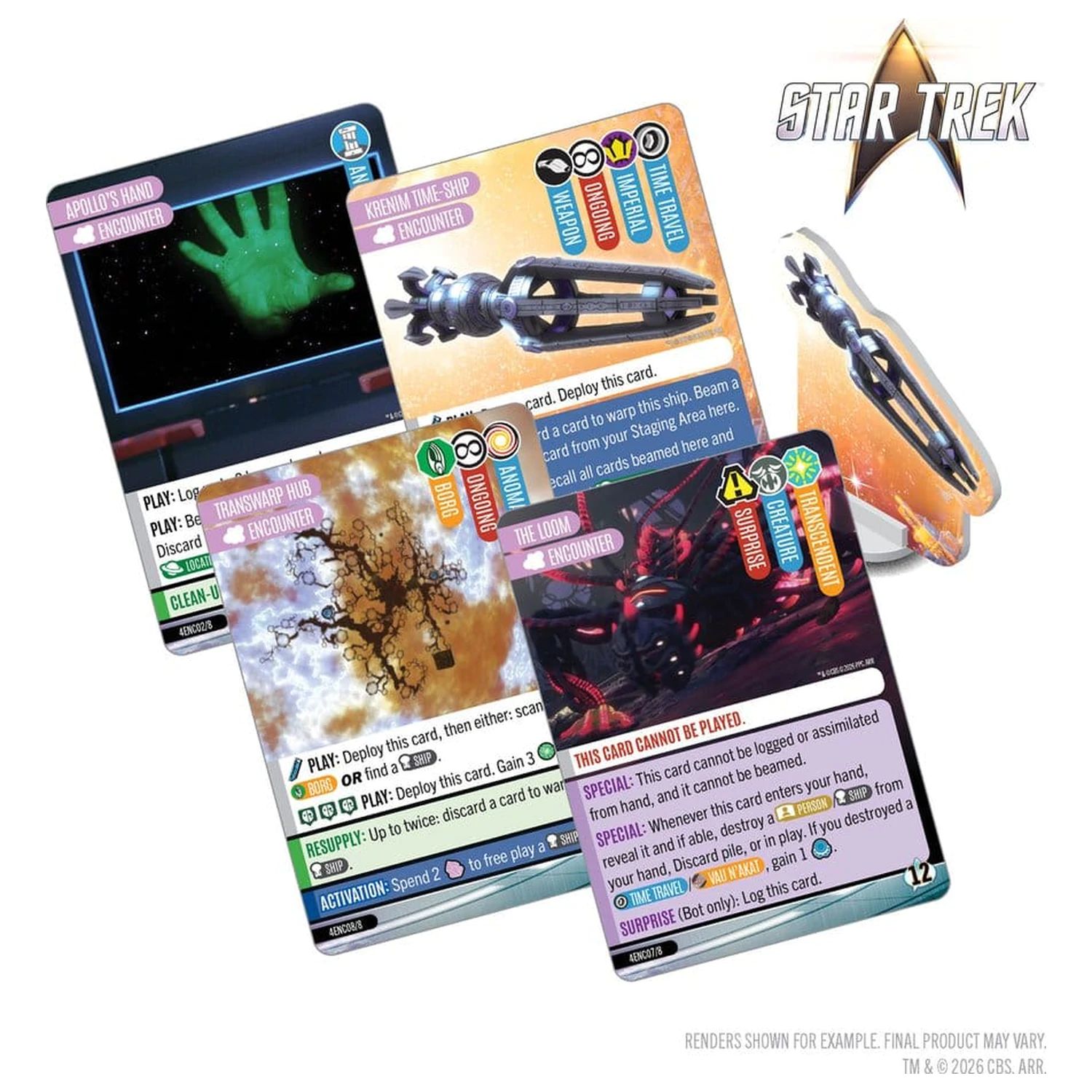 Star Trek: Captain's Chair Card Game: Resistance is Futile *English Version* product photo