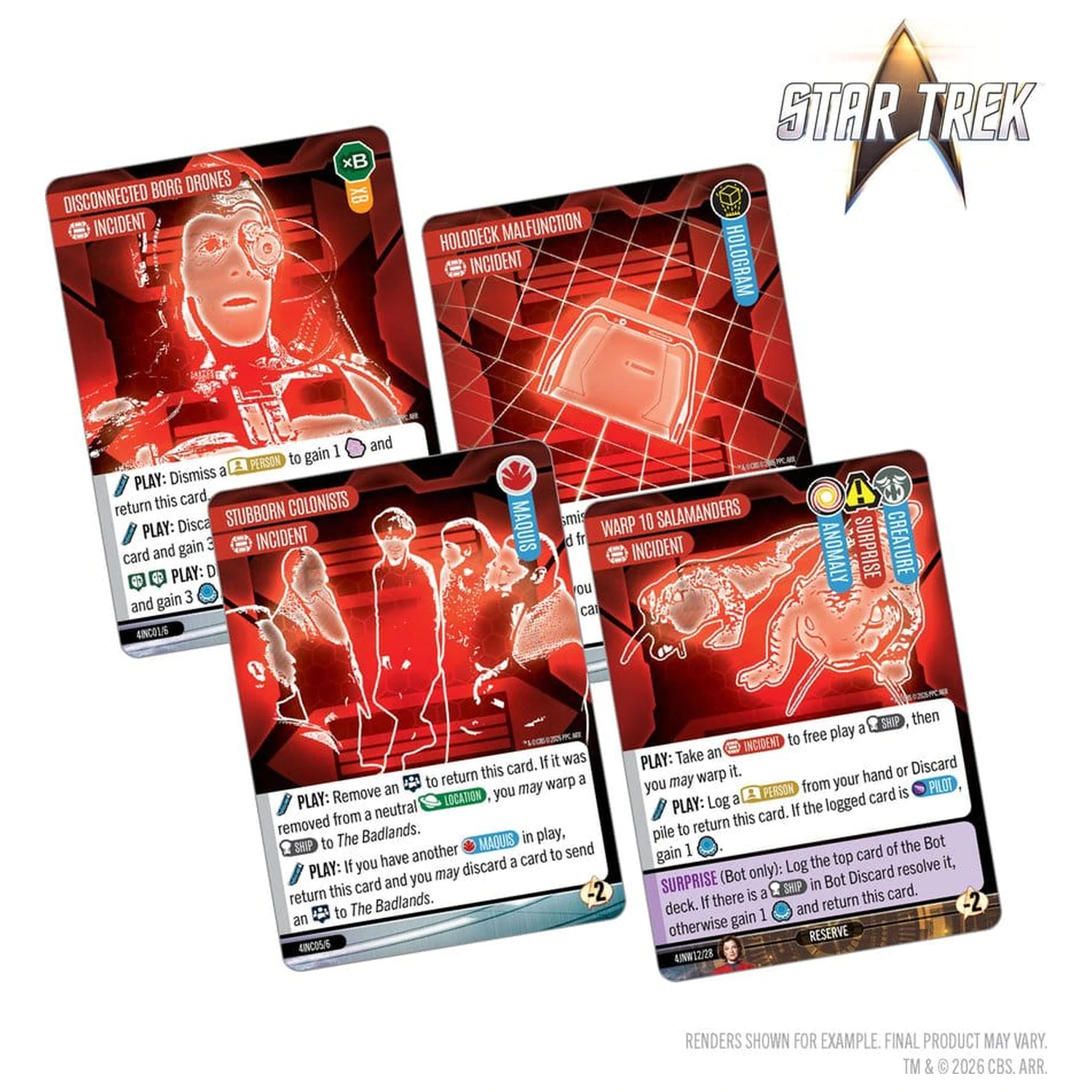 Star Trek: Captain's Chair Card Game: Resistance is Futile *English Version* product photo