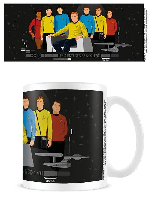 Star Trek Mug Characters Illustration product photo