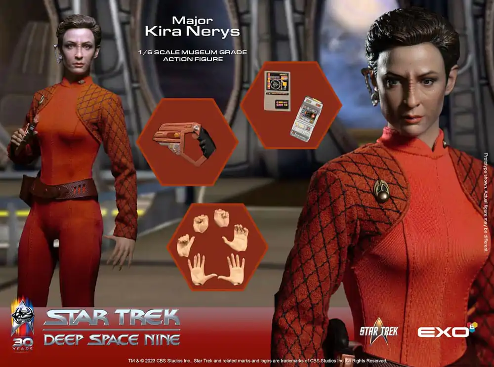 Star Trek: Deep Space Nine Action Figure 1/6 Kira Nerys 28 cm product photo