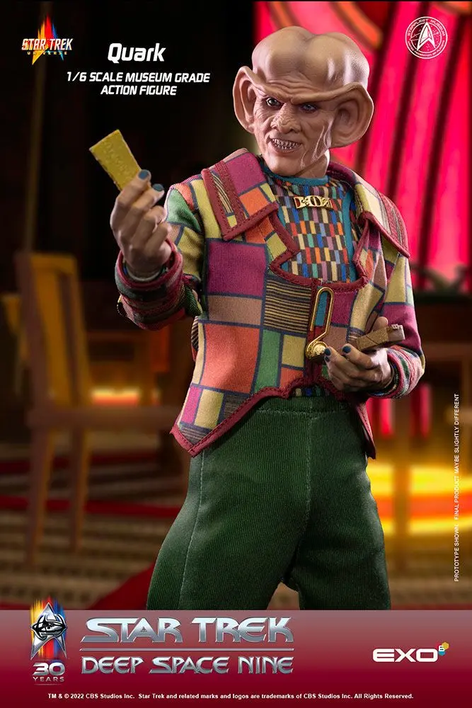 Star Trek: Deep Space Nine Action Figure 1/6 Quark 28 cm product photo