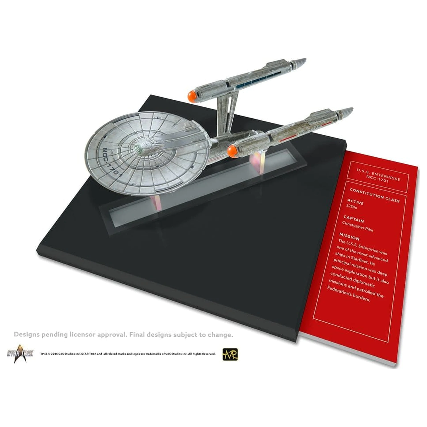 Star Trek Die-Cast Model U.S.S. Enterprise NCC-1701 (Strange New Worlds) 10 cm product photo