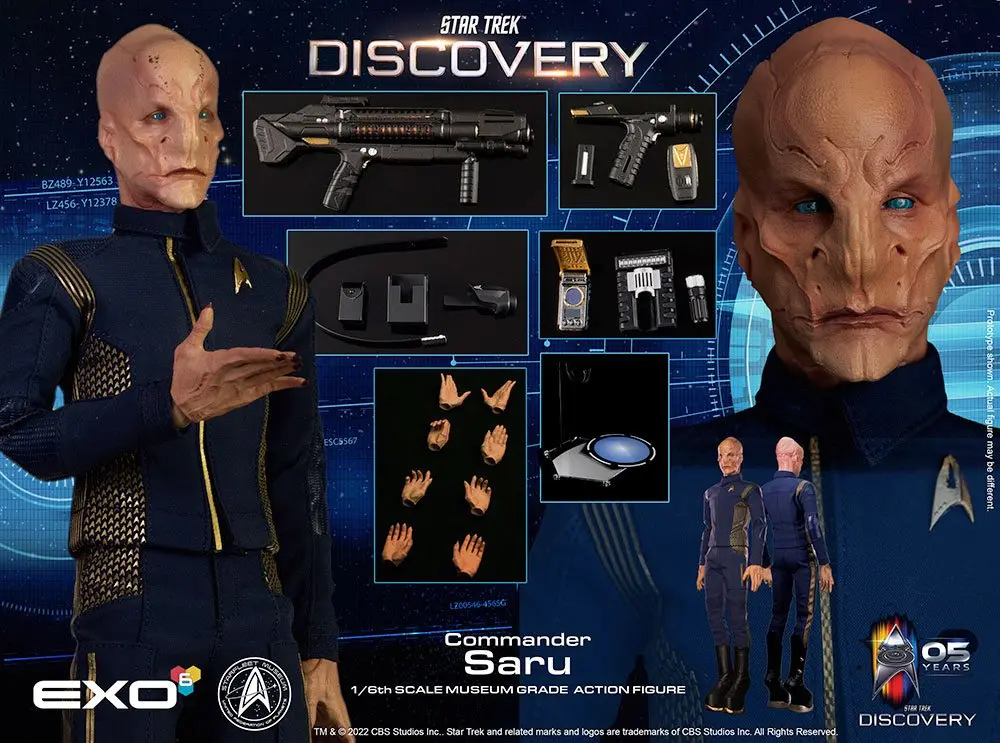 Star Trek: Discovery Action Figure 1/6 Saru 35 cm product photo
