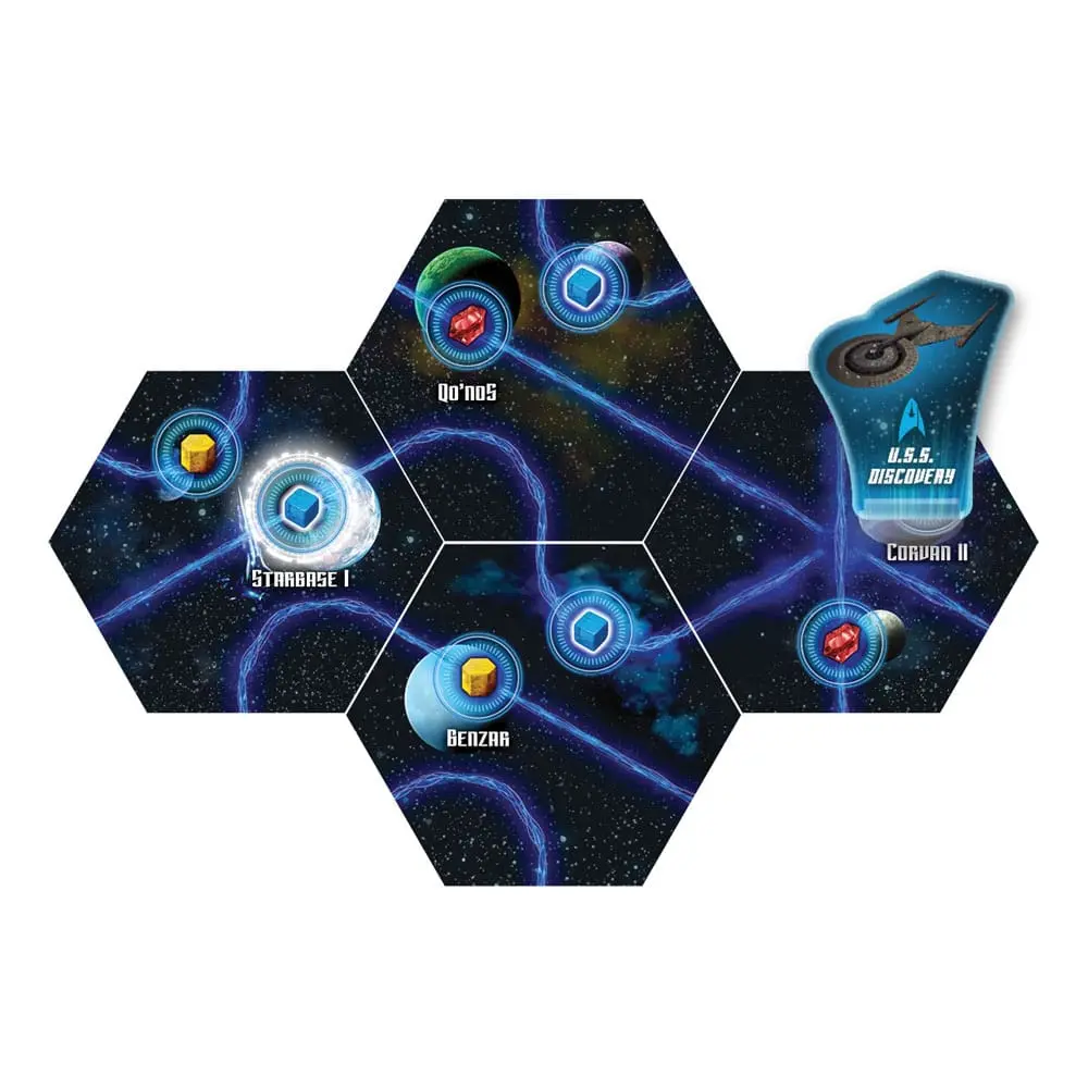 Star Trek Discovery Board Game Black Alert *English Version* termékfotó