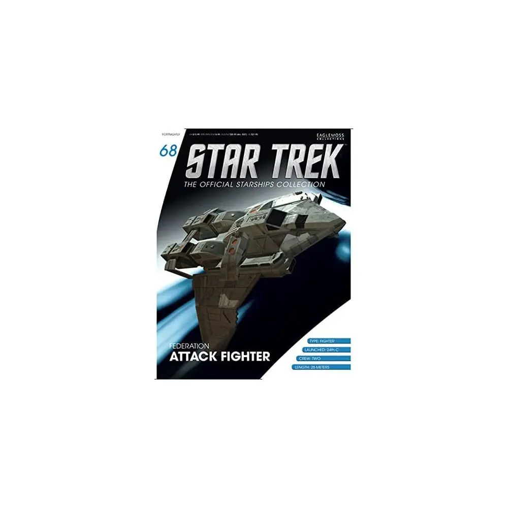 Star Trek DS9 Model Federation Attack Fighter - Edition 68 product photo