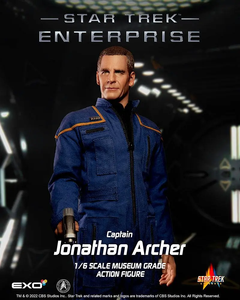 Star Trek: Enterprise Action Figure 1/6 Captain Jonathan Archer 31 cm termékfotó