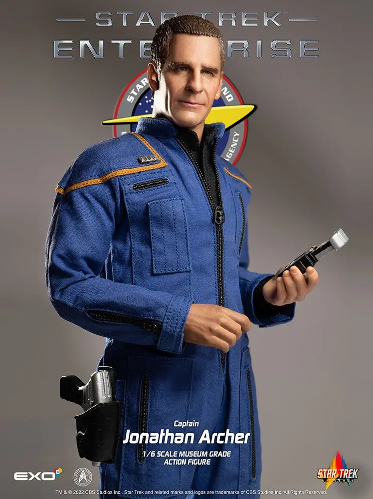 Star Trek: Enterprise Action Figure 1/6 Captain Jonathan Archer 31 cm termékfotó