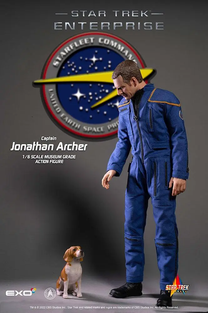 Star Trek: Enterprise Action Figure 1/6 Captain Jonathan Archer 31 cm termékfotó