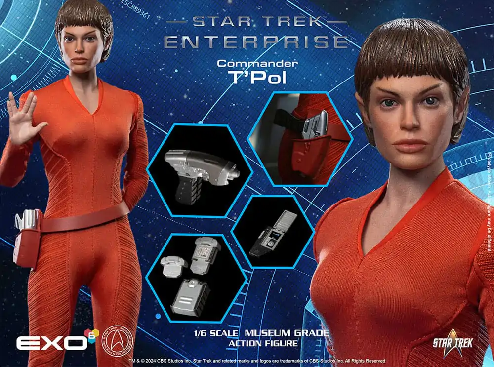 Star Trek: Enterprise Action Figure 1/6 Commander T'Pol 28 cm termékfotó