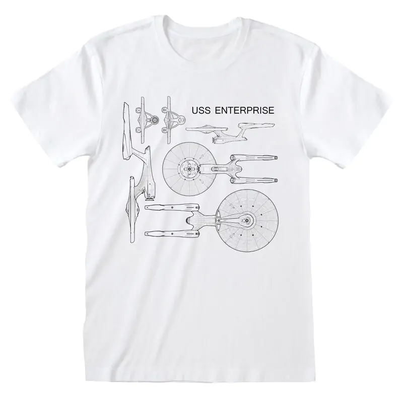 Star Trek Enterprise Specs adult t-shirt product photo