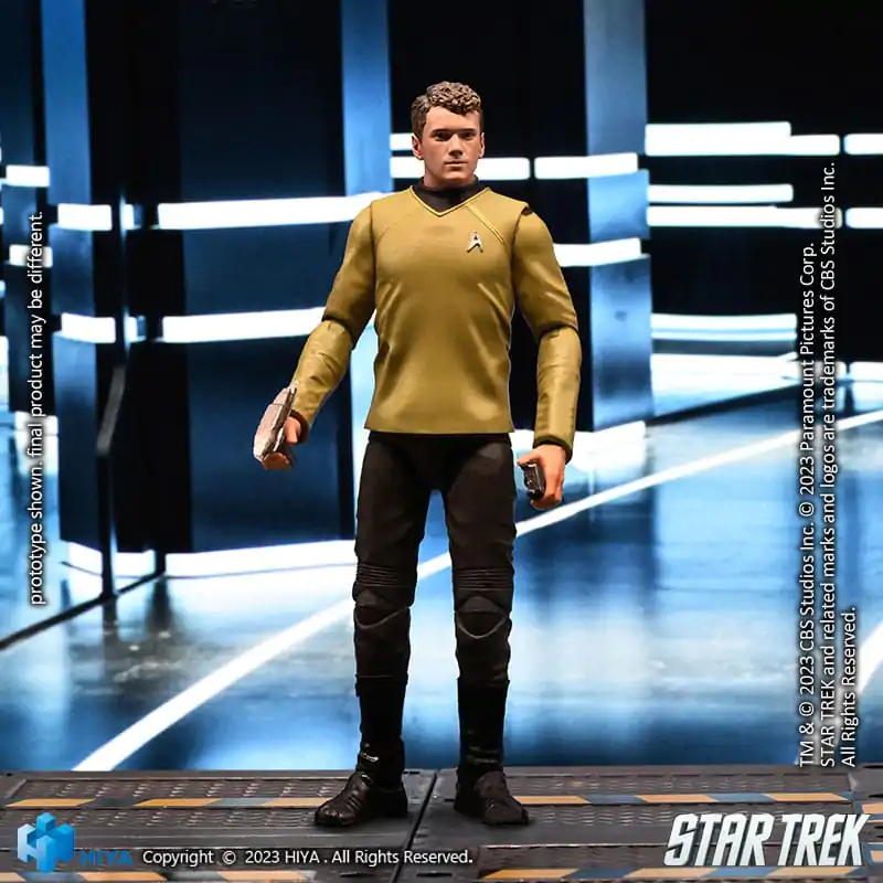 Star Trek Exquisite Mini Action Figure 1/18 Star Trek 2009 Chekov 10 cm termékfotó