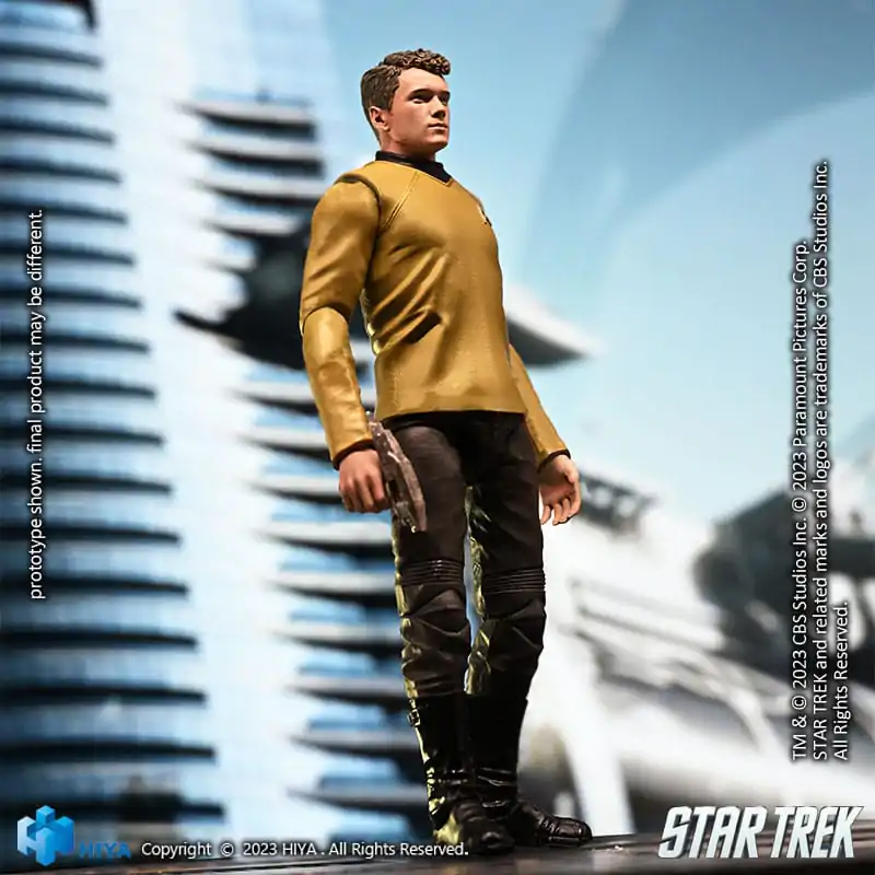 Star Trek Exquisite Mini Action Figure 1/18 Star Trek 2009 Chekov 10 cm termékfotó