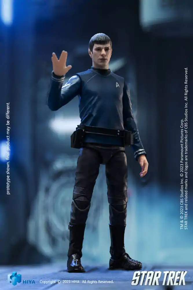 Star Trek Exquisite Mini Action Figure 1/18 Star Trek 2009 Spock 10 cm termékfotó