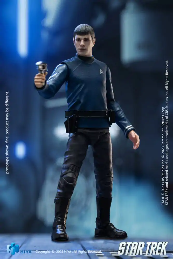 Star Trek Exquisite Mini Action Figure 1/18 Star Trek 2009 Spock 10 cm termékfotó