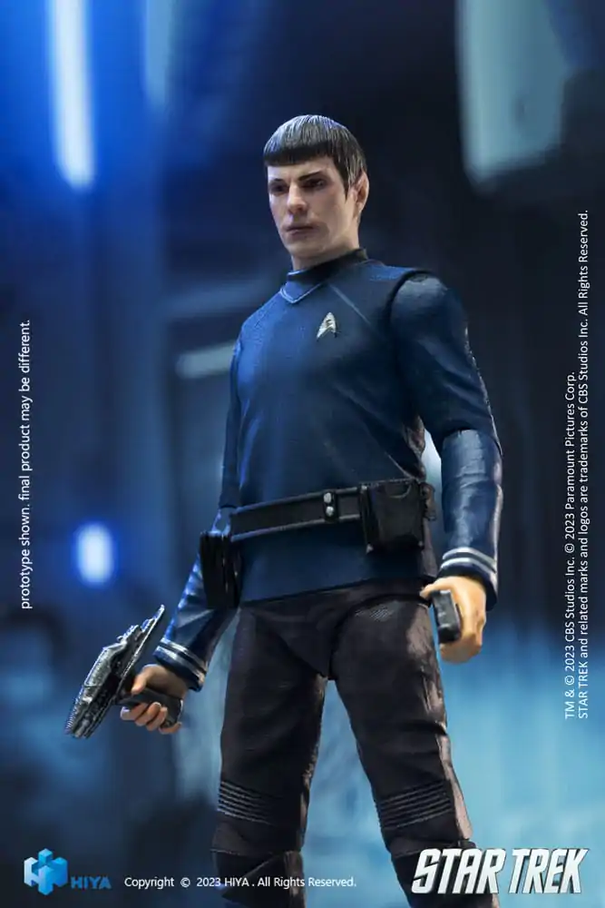 Star Trek Exquisite Mini Action Figure 1/18 Star Trek 2009 Spock 10 cm termékfotó