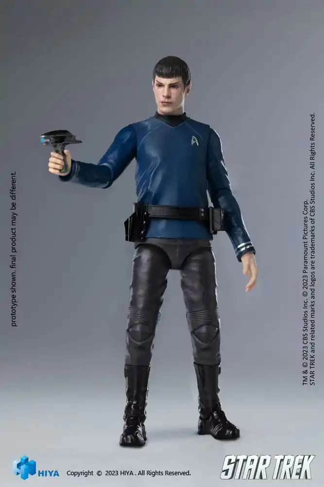 Star Trek Exquisite Mini Action Figure 1/18 Star Trek 2009 Spock 10 cm termékfotó