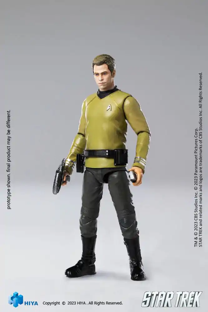 Star Trek Exquisite Mini Action Figure 1/18 Star Trek 2009 Kirk 10 cm termékfotó