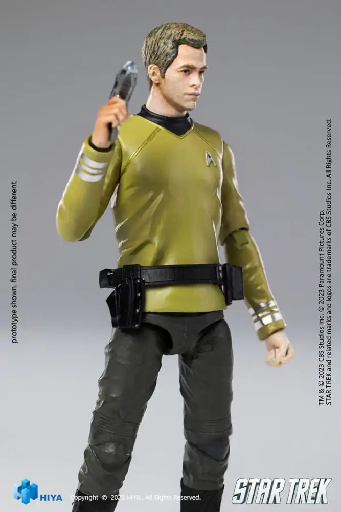 Star Trek Exquisite Mini Action Figure 1/18 Star Trek 2009 Kirk 10 cm termékfotó