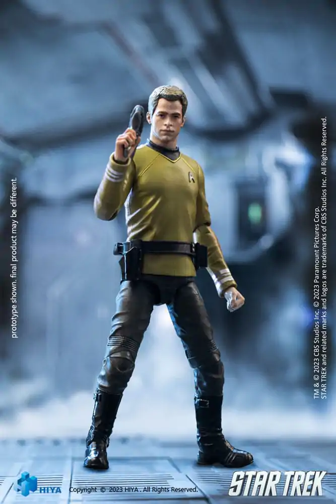 Star Trek Exquisite Mini Action Figure 1/18 Star Trek 2009 Kirk 10 cm termékfotó