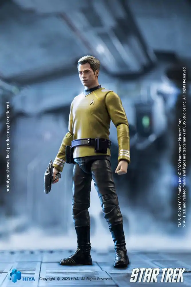 Star Trek Exquisite Mini Action Figure 1/18 Star Trek 2009 Kirk 10 cm termékfotó