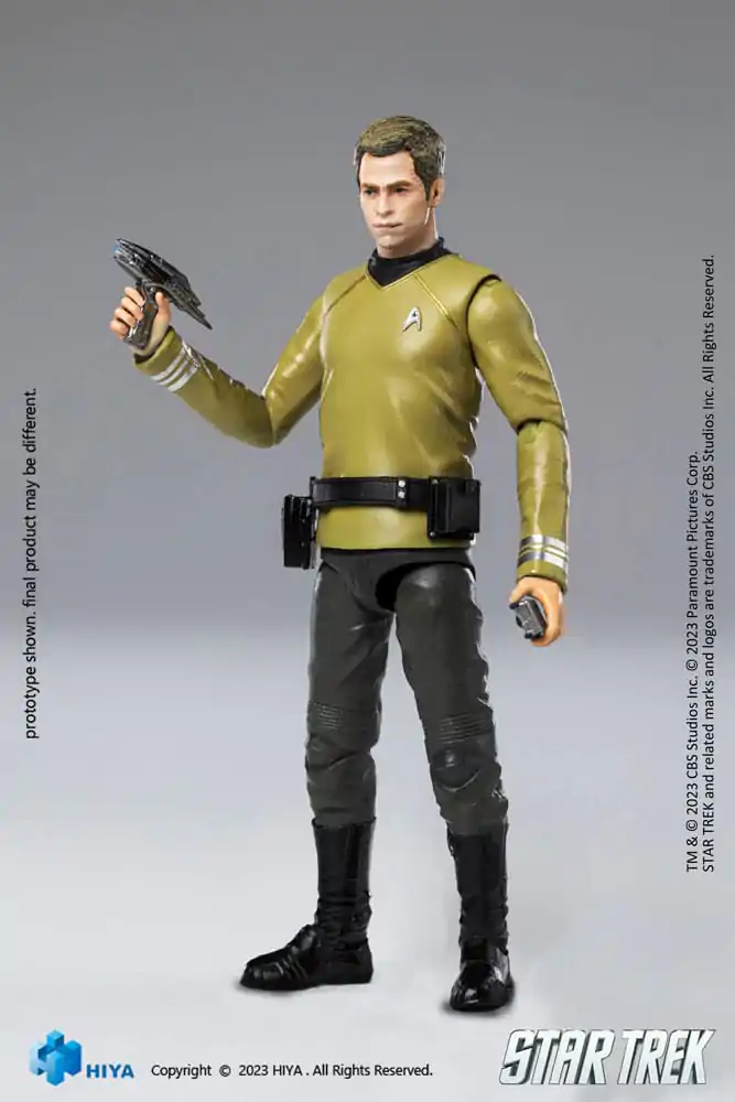 Star Trek Exquisite Mini Action Figure 1/18 Star Trek 2009 Kirk 10 cm termékfotó