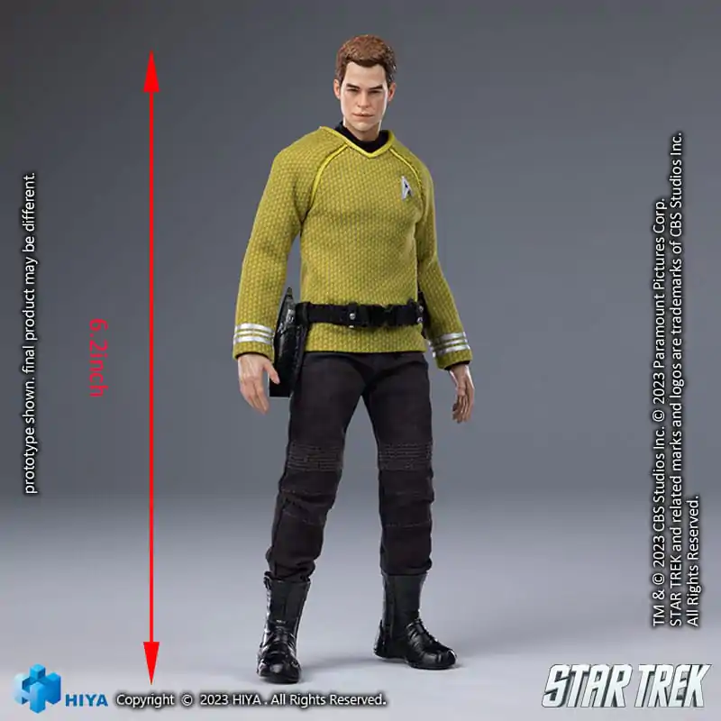 Star Trek Exquisite Super Series  Action Figure 1/12 Kirk 16 cm termékfotó