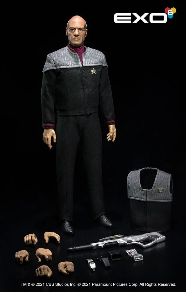 Star Trek: First Contact Action Figure 1/6 Captain Jean-Luc Picard 30 cm product photo