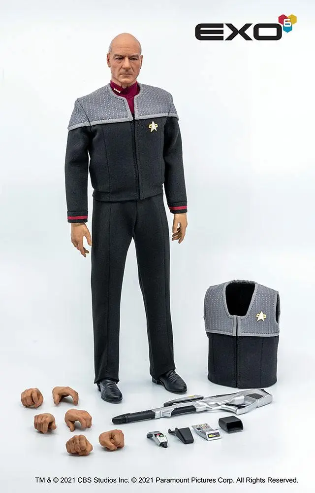 Star Trek: First Contact Action Figure 1/6 Captain Jean-Luc Picard 30 cm product photo
