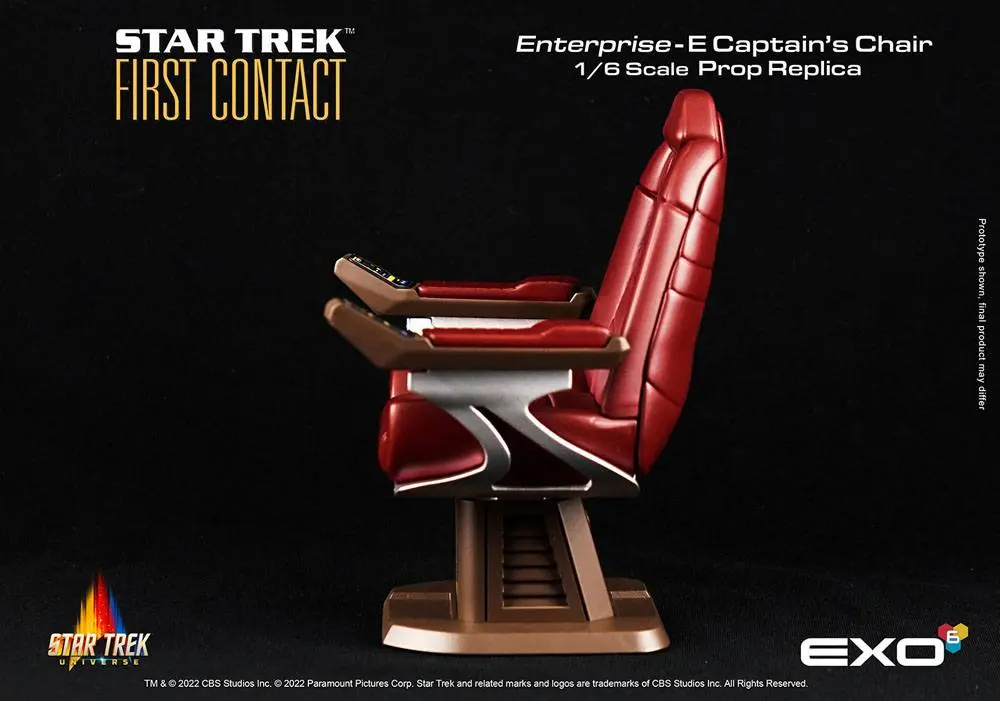 Star Trek: First Contact Replica 1/6 Enterprise-E Captain's Chair 15 cm termékfotó