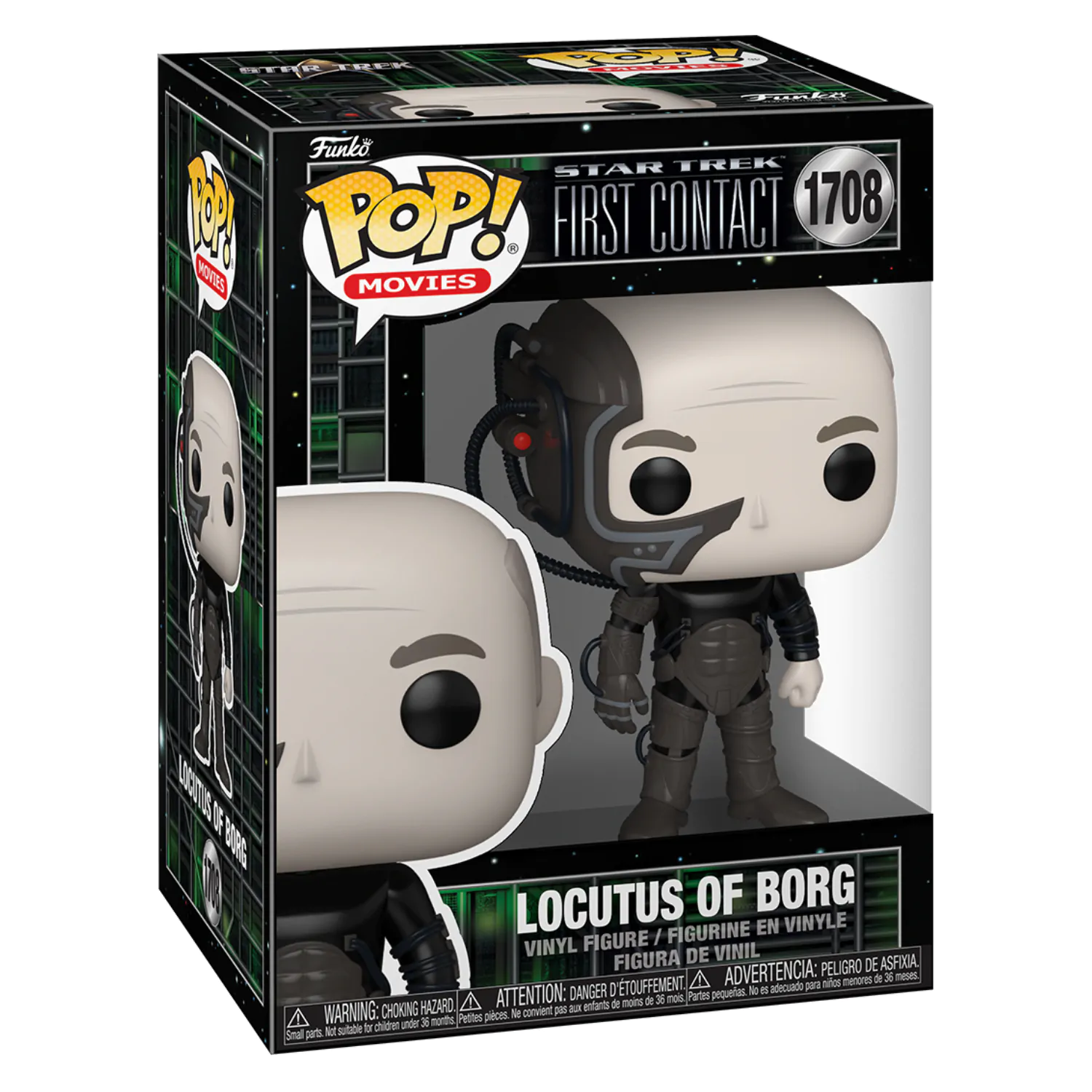 Star Trek First Contact Funko POP! TV Vinyl Figure Picard(Borg) 9 cm product photo