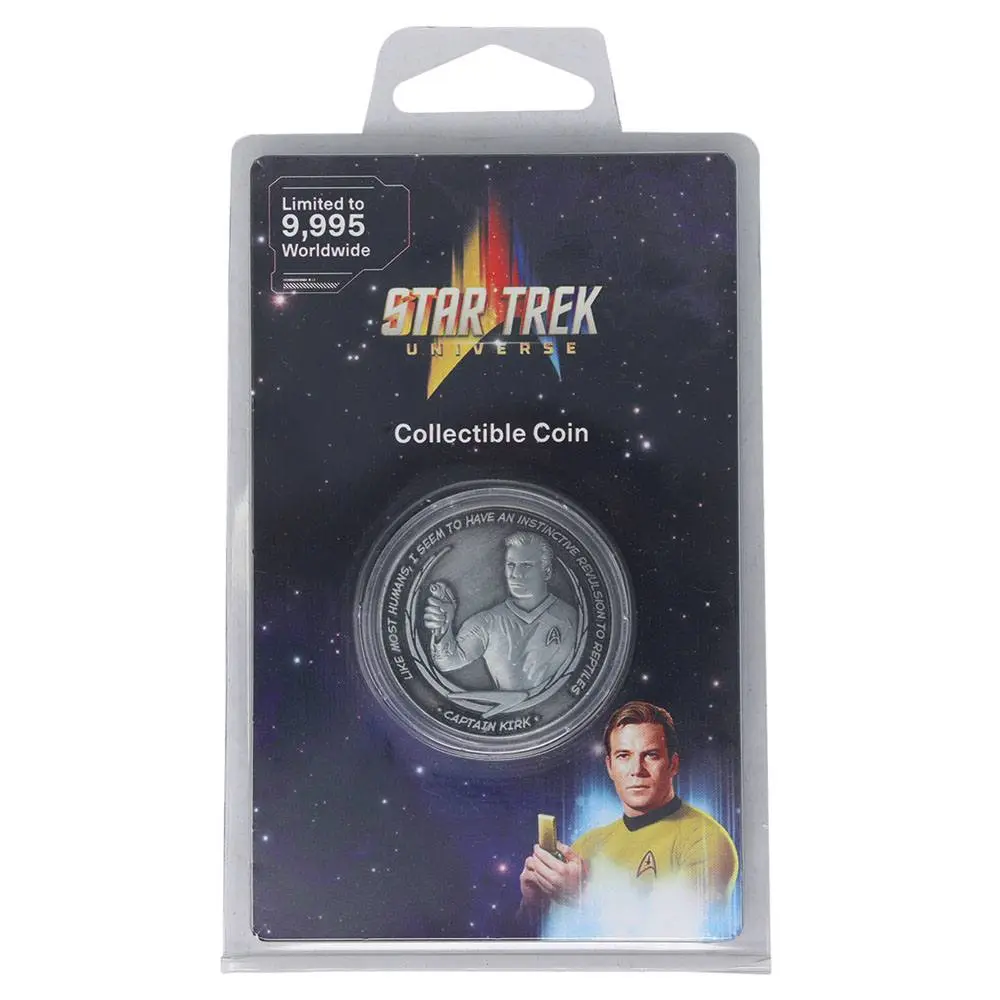 Star Trek Collectable Coin Captain Kirk and Gorn Limited Edition product photo