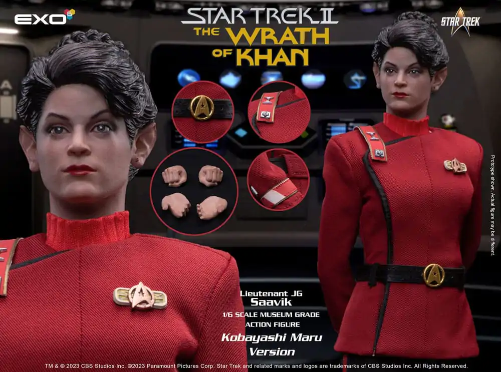 Star Trek II: The Wrath of Khan Action Figure 1/6 Lt. Saavik (Kobayashi Maru Version) 28 cm product photo