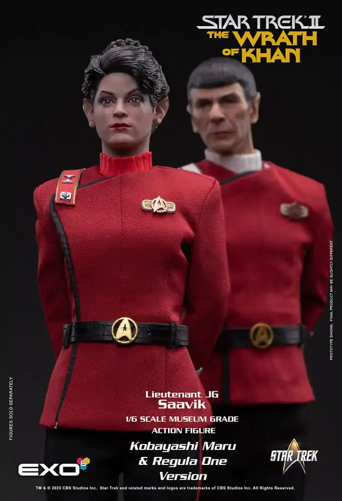 Star Trek II: The Wrath of Khan Action Figure 1/6 Lt. Saavik (Kobayashi Maru Version) 28 cm product photo