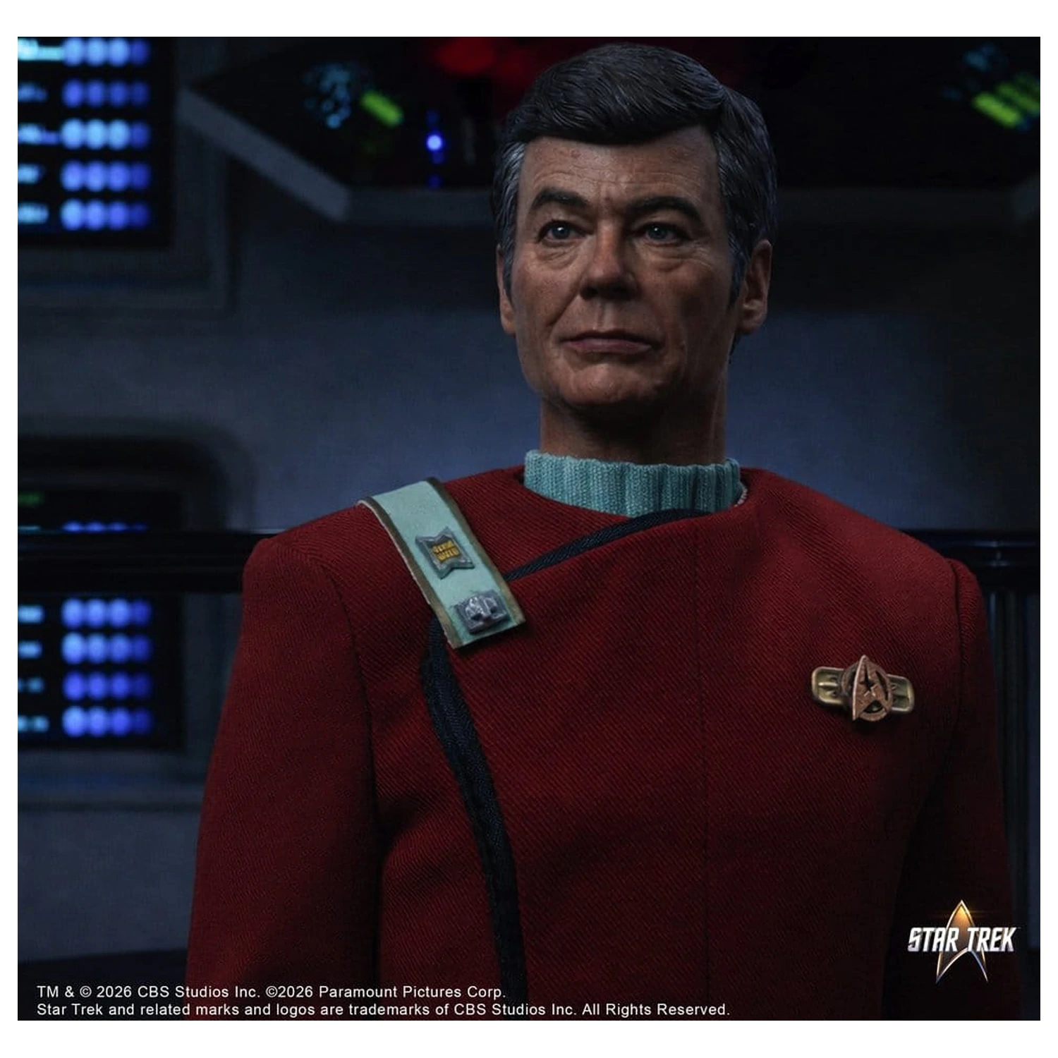Star Trek II: The Wrath of Khan Action Figure 1/6 Dr. Leonard McCoy Kobayashi Maru Version 30 cm product photo