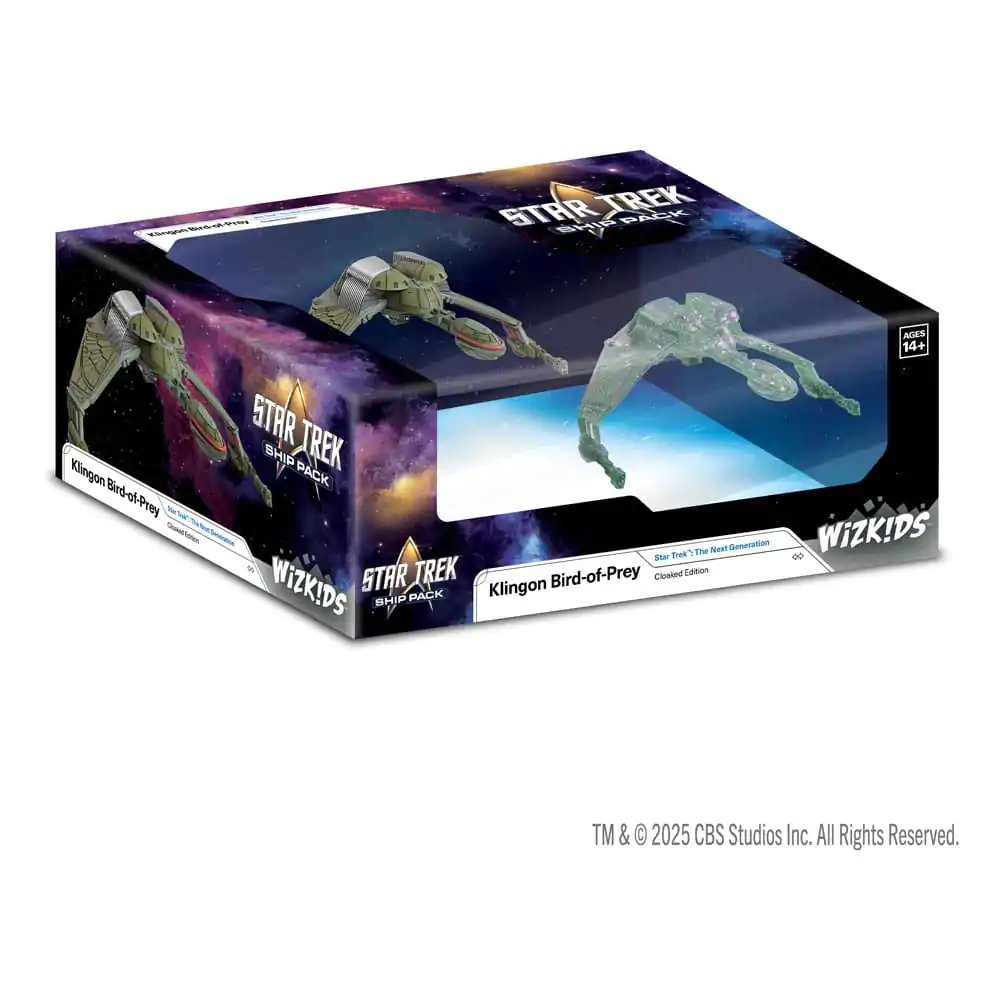 Star Trek: Into the Unknown Miniatures Bird-of-Prey Special Cloaked Edition *English Version* product photo