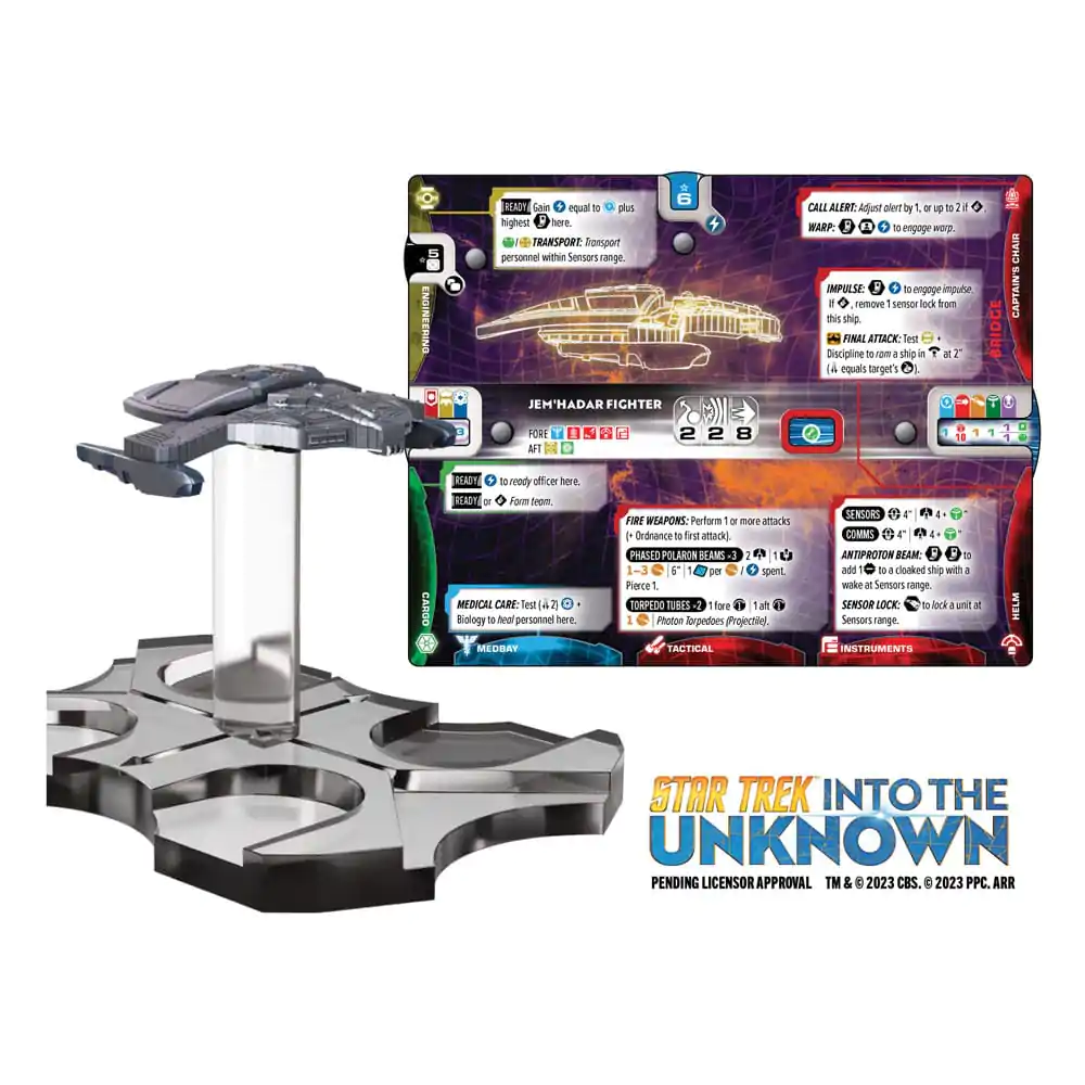 Star Trek: Into the Unknown Miniatures Game Expansion Federation vs. Dominion Core *English Version* product photo