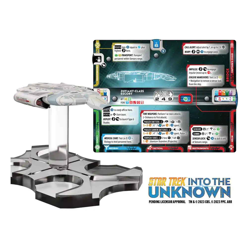 Star Trek: Into the Unknown Miniatures Game Expansion Federation vs. Dominion Core *English Version* product photo