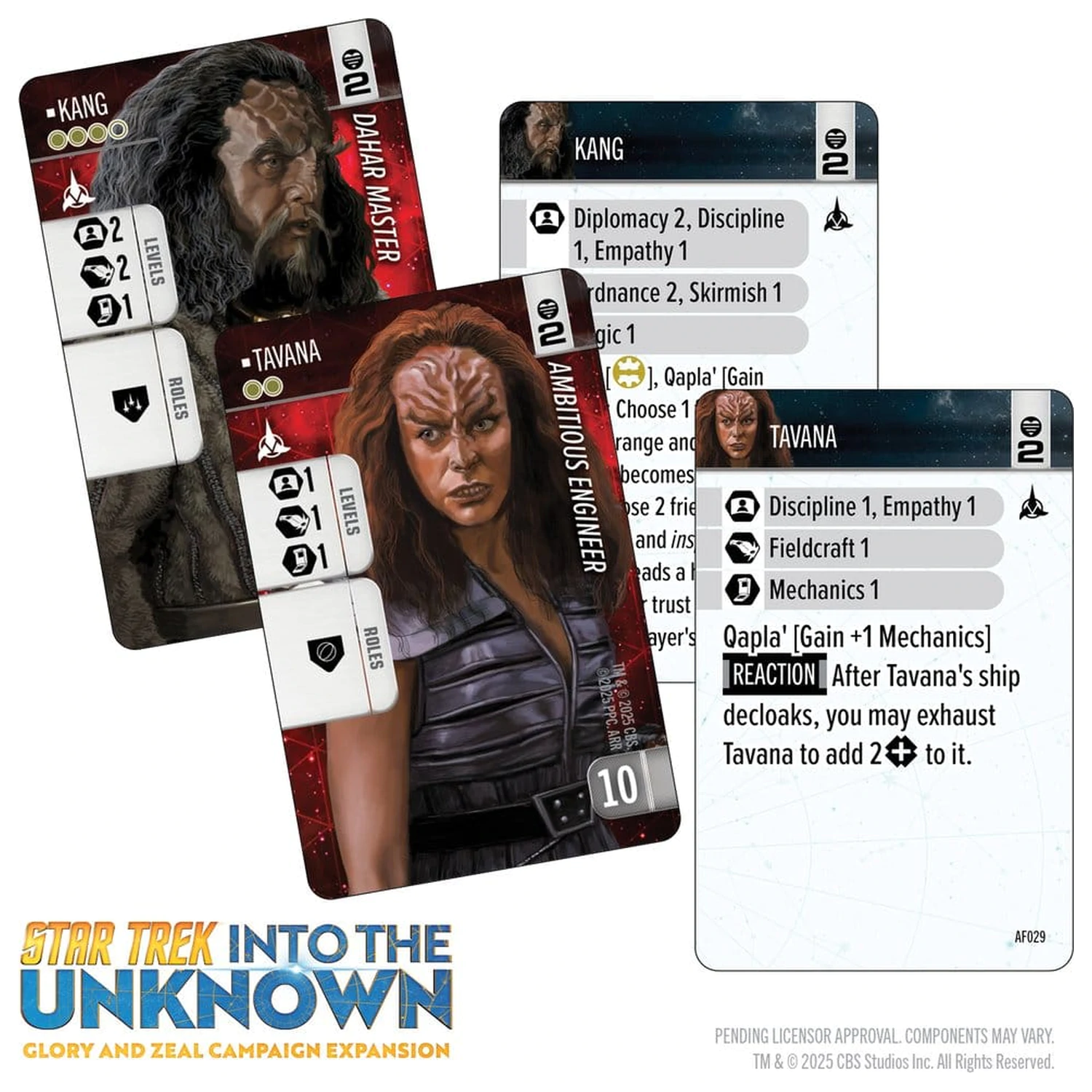 Star Trek: Into the Unknown Miniatures Game Expansion Glory and Zeal *English Version* product photo