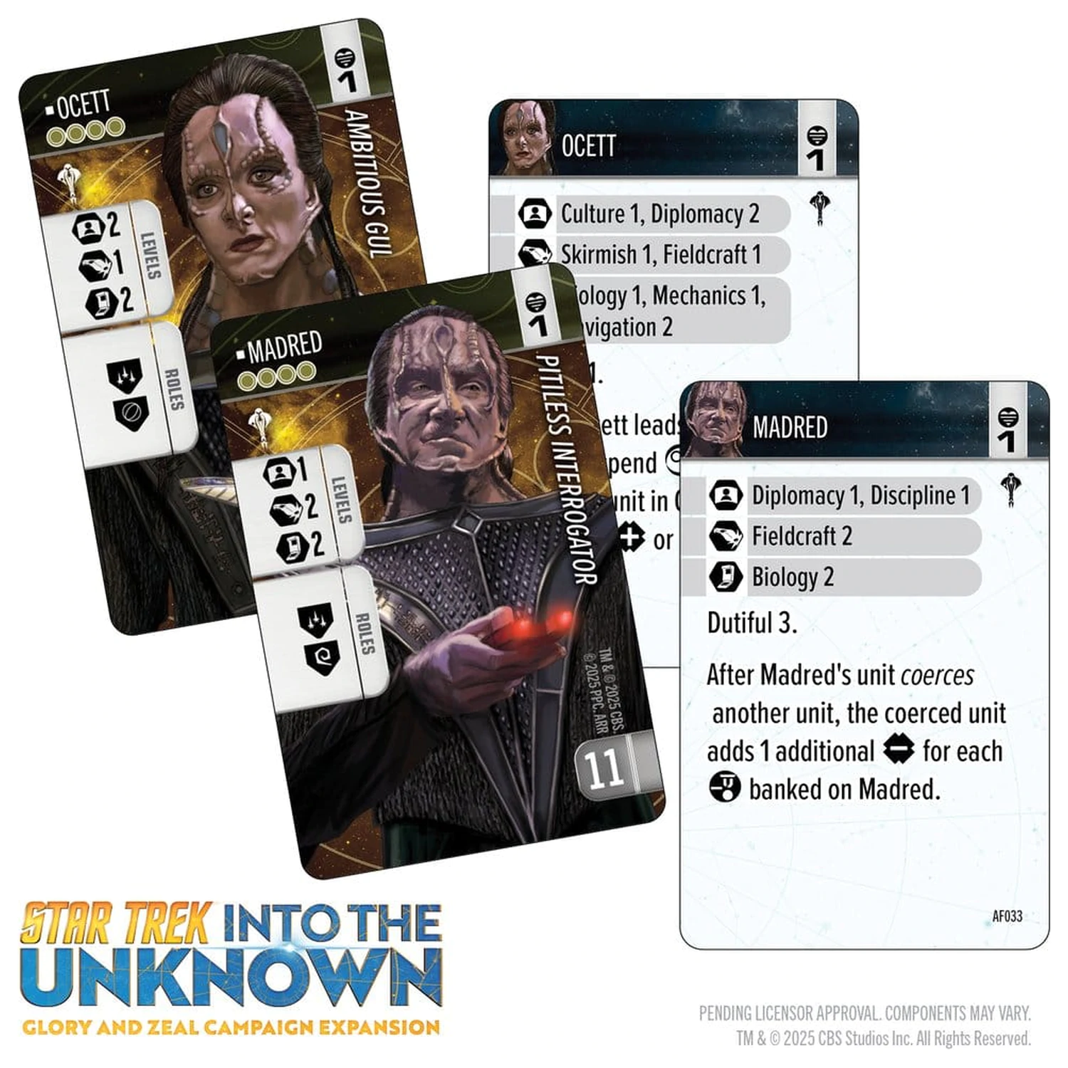 Star Trek: Into the Unknown Miniatures Game Expansion Glory and Zeal *English Version* product photo